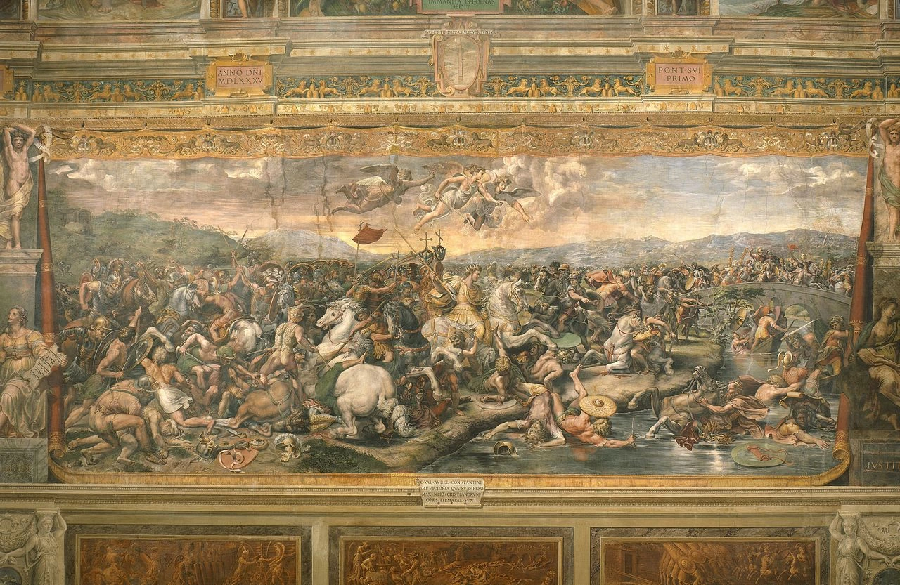 Battaglia di Costantino contro Massenzio - musei Vaticani